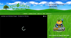 Desktop Screenshot of liquigreenlawn.com
